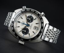 A RARE GENTLEMAN'S STAINLESS STEEL HEUER AUTAVIA 