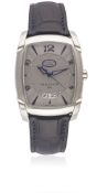A VERY RARE GENTLEMAN'S PALLADIUM PARMIGIANI FLEURIER KALPA GRANDE AUTOMATIC WRIST WATCH DATED 2006,