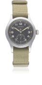 A GENTLEMAN'S BRITISH MILITARY VERTEX W.W.W. WRIST WATCH CIRCA 1940s, PART OF THE 