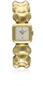 A RARE LADIES 18K SOLID GOLD ROLEX PRECISION BRACELET WATCH CIRCA 1950s, REF. 4496 Movement: 17J,