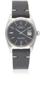 A GENTLEMAN'S STAINLESS STEEL ROLEX OYSTER PERPETUAL DATEJUST WRIST WATCH CIRCA 1971, REF. 1600 WITH