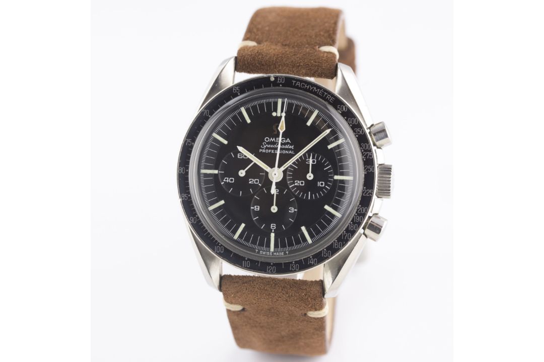 A RARE GENTLEMAN'S STAINLESS STEEL OMEGA SPEEDMASTER PROFESSIONAL "PRE MOON" CHRONOGRAPH WRIST WATCH - Image 3 of 11