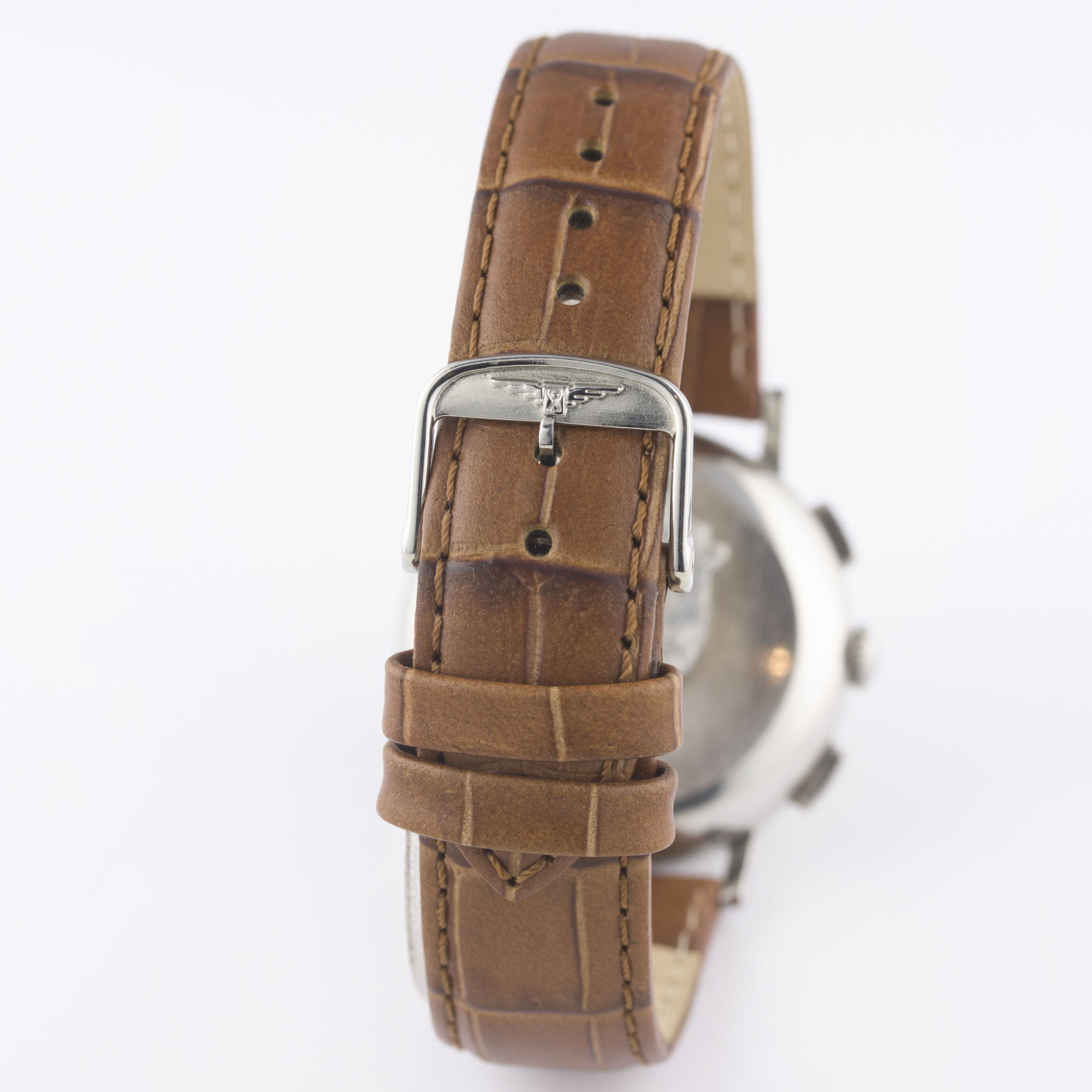 A GENTLEMAN'S STAINLESS STEEL LONGINES FLYBACK CHRONOGRAPH WRIST WATCH DATED 1964, REF. 7414 WITH - Image 6 of 11