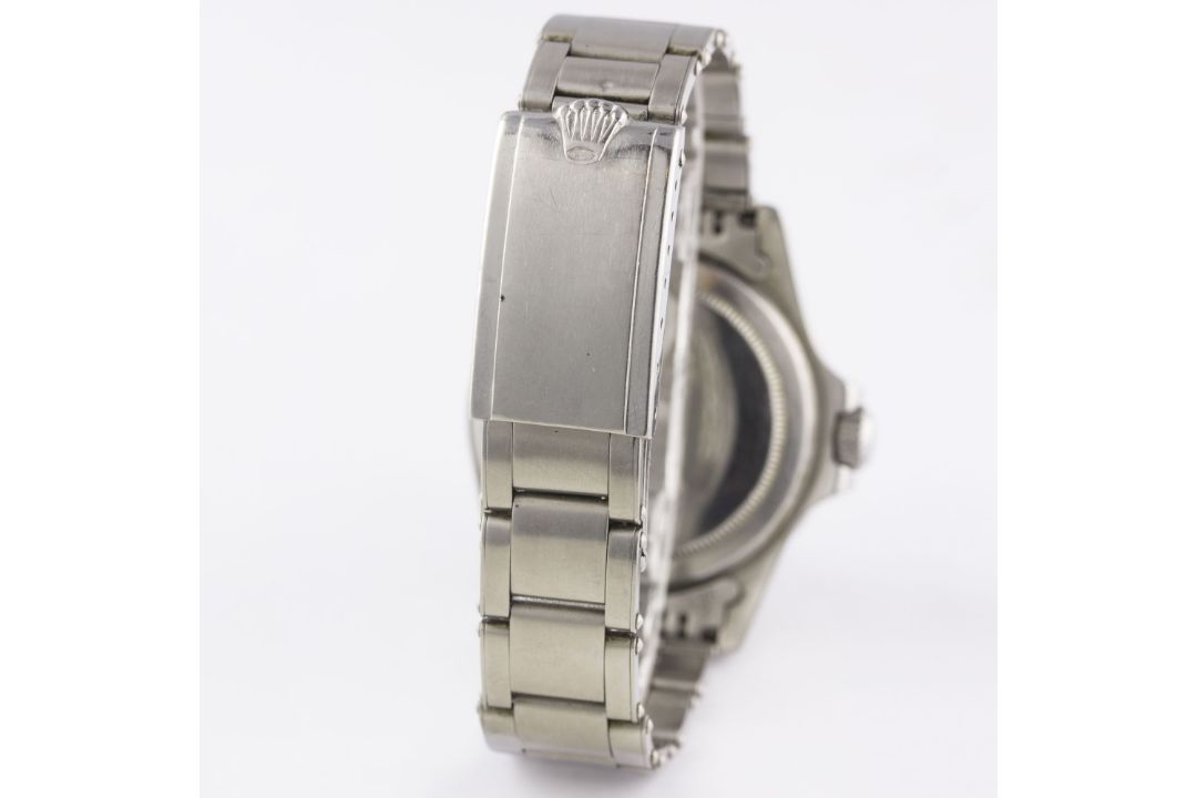 A RARE GENTLEMAN'S STAINLESS STEEL ROLEX OYSTER PERPETUAL SUBMARINER BRACELET WATCH DATED 1967, REF. - Image 6 of 12