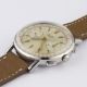 A RARE GENTLEMAN'S STAINLESS STEEL LONGINES FLYBACK CHRONOGRAPH WRIST WATCH CIRCA 1964, REF. 7414 - Image 4 of 11