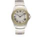 A GENTLEMAN'S STEEL & GOLD CARTIER SANTOS RONDE AUTOMATIC BRACELET WATCH DATED 1997, REF. 1910 - Image 1 of 8