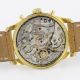 A FINE GENTLEMAN'S 18K SOLID GOLD BULOVA WATERPROOF CHRONOGRAPH WRIST WATCH CIRCA 1960 Movement: - Image 8 of 11