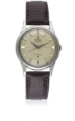 A GENTLEMAN'S STAINLESS STEEL OMEGA CONSTELLATION CHRONOMETER WRIST WATCH CIRCA 1960, REF. 14381 5