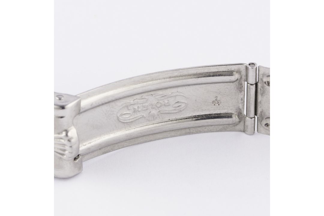A RARE GENTLEMAN'S STAINLESS STEEL 20MM ROLEX OYSTER RIVETED BRACELET DATED 1968, REF. 7206 WITH - Image 8 of 9