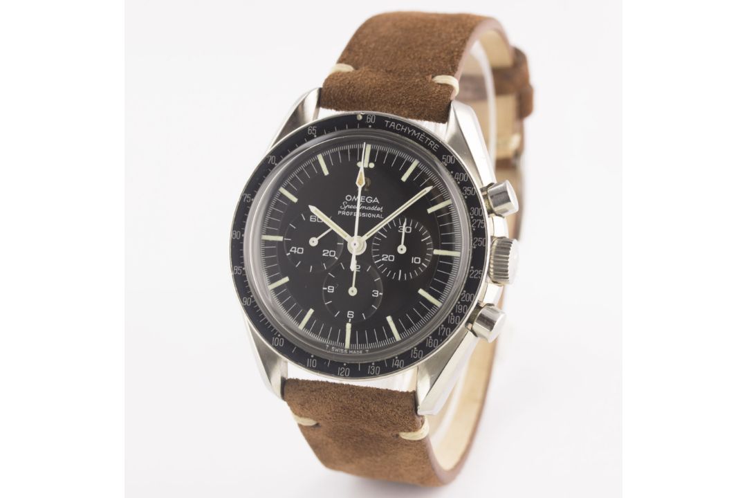 A RARE GENTLEMAN'S STAINLESS STEEL OMEGA SPEEDMASTER PROFESSIONAL "PRE MOON" CHRONOGRAPH WRIST WATCH - Image 5 of 11