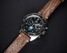 A RARE GENTLEMAN'S STAINLESS STEEL YEMA 