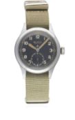 A GENTLEMAN'S BRITISH MILITARY BUREN GRAND PRIX W.W.W. WRIST WATCH CIRCA 1940s, PART OF THE 