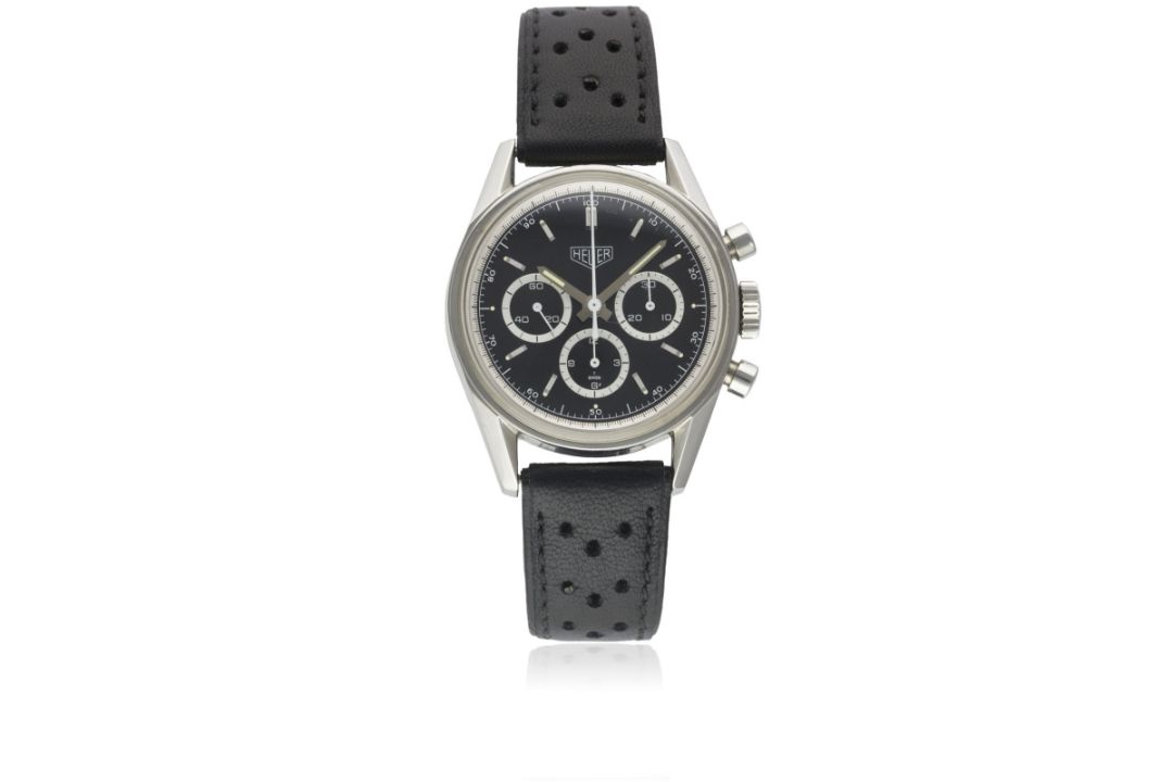 A GENTLEMAN'S STAINLESS STEEL HEUER CLASSIC CARRERA CHRONOGRAPH WRIST WATCH CIRCA 2000, REF.