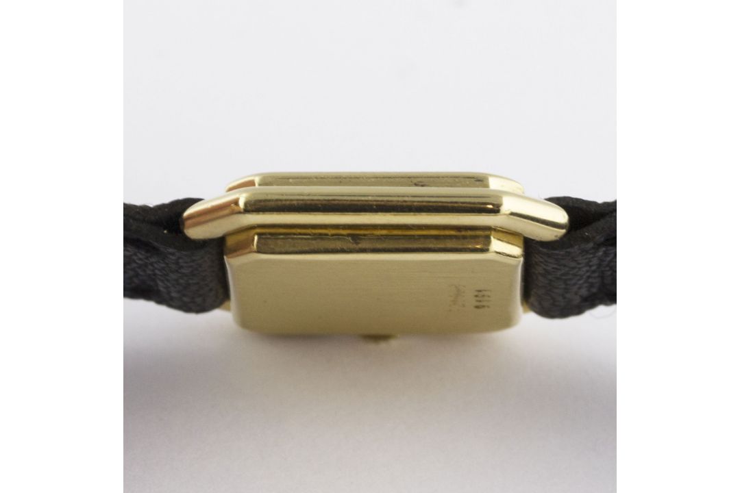 A RARE LADIES 18K SOLID GOLD CARTIER LONDON CEINTURE WRIST WATCH CIRCA 1969, WITH LONDON HALLMARKS - Image 11 of 11