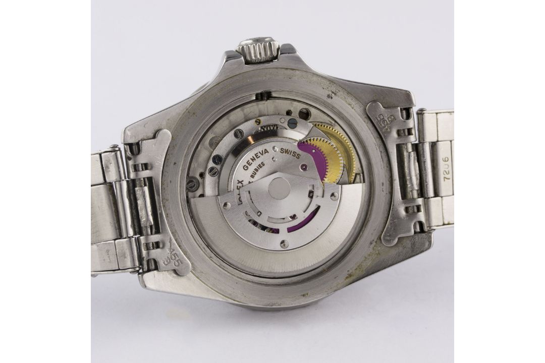 A RARE GENTLEMAN'S STAINLESS STEEL ROLEX OYSTER PERPETUAL SUBMARINER BRACELET WATCH DATED 1967, REF. - Image 8 of 12