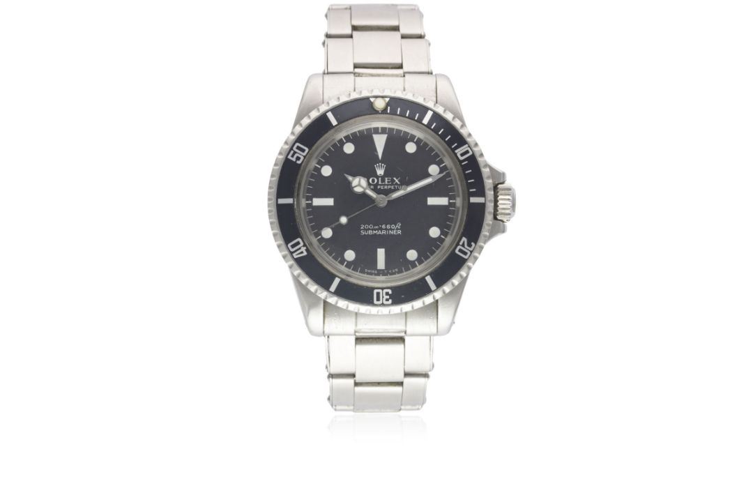 A RARE GENTLEMAN'S STAINLESS STEEL ROLEX OYSTER PERPETUAL SUBMARINER BRACELET WATCH DATED 1967, REF. - Image 1 of 12