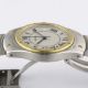 A GENTLEMAN'S STEEL & GOLD CARTIER SANTOS RONDE AUTOMATIC BRACELET WATCH DATED 1997, REF. 1910 - Image 8 of 8