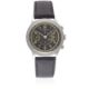 A RARE GENTLEMAN'S LARGE SIZE STAINLESS STEEL DOXA CHRONOGRAPH WRIST WATCH CIRCA 1940s, WITH GLOSS - Image 2 of 11