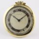A 18K SOLID GOLD CARTIER POCKET WATCH CIRCA 1932, WITH GUILLOCHE DIAL & LONDON IMPORT HALLMARKS - Image 2 of 8
