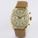 A FINE GENTLEMAN'S 18K SOLID GOLD BULOVA WATERPROOF CHRONOGRAPH WRIST WATCH CIRCA 1960 Movement: - Image 3 of 11