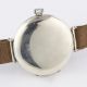 A GENTLEMAN'S SOLID SILVER LONGINES "OFFICERS" WRIST WATCH CIRCA 1920s, WITH ENAMEL DIAL Movement: - Image 7 of 13