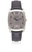 A VERY RARE GENTLEMAN'S PALLADIUM PARMIGIANI FLEURIER KALPA GRANDE AUTOMATIC WRIST WATCH DATED 2006,