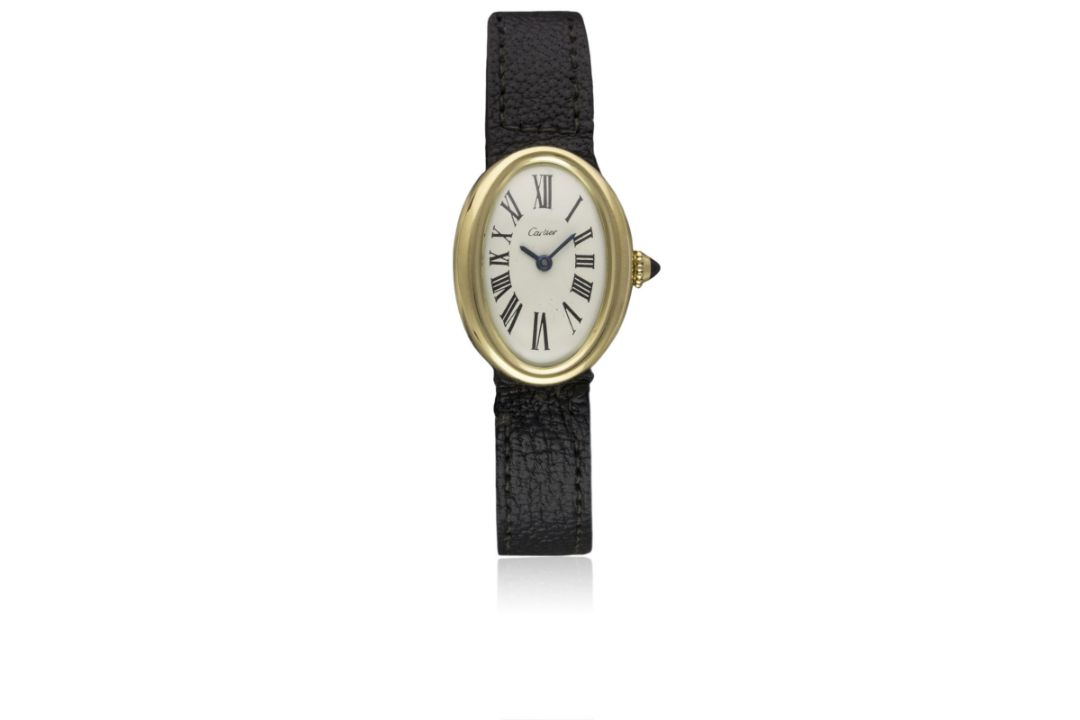 A RARE LADIES 18K SOLID GOLD CARTIER LONDON BAIGNOIRE WRIST WATCH CIRCA 1960s, WITH LONDON HALLMARKS - Image 1 of 10