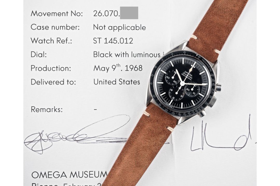 A RARE GENTLEMAN'S STAINLESS STEEL OMEGA SPEEDMASTER PROFESSIONAL "PRE MOON" CHRONOGRAPH WRIST WATCH - Image 1 of 11