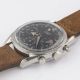 A RARE GENTLEMAN'S STAINLESS STEEL ALSTA CHRONOGRAPH WRIST WATCH CIRCA 1960s, WITH "BROAD ARROW" - Image 4 of 11