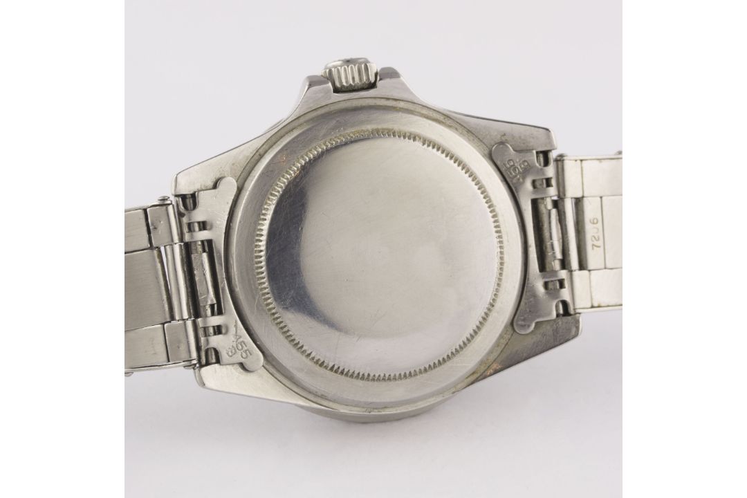A RARE GENTLEMAN'S STAINLESS STEEL ROLEX OYSTER PERPETUAL SUBMARINER BRACELET WATCH DATED 1967, REF. - Image 7 of 12