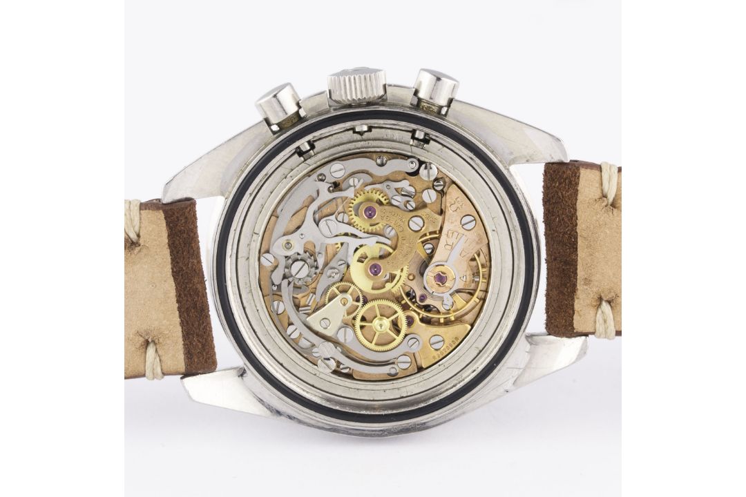 A RARE GENTLEMAN'S STAINLESS STEEL OMEGA SPEEDMASTER PROFESSIONAL "PRE MOON" CHRONOGRAPH WRIST WATCH - Image 8 of 11