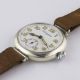A GENTLEMAN'S SOLID SILVER LONGINES "OFFICERS" WRIST WATCH CIRCA 1920s, WITH ENAMEL DIAL Movement: - Image 3 of 13