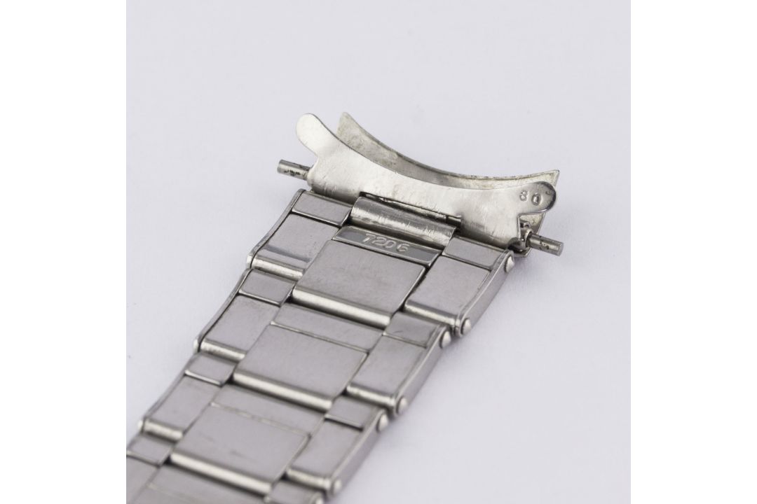 A RARE GENTLEMAN'S STAINLESS STEEL 20MM ROLEX OYSTER RIVETED BRACELET DATED 1968, REF. 7206 WITH - Image 5 of 9