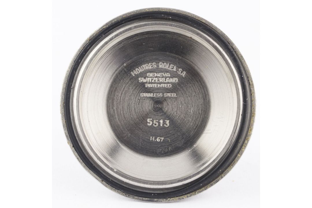 A RARE GENTLEMAN'S STAINLESS STEEL ROLEX OYSTER PERPETUAL SUBMARINER BRACELET WATCH DATED 1967, REF. - Image 9 of 12