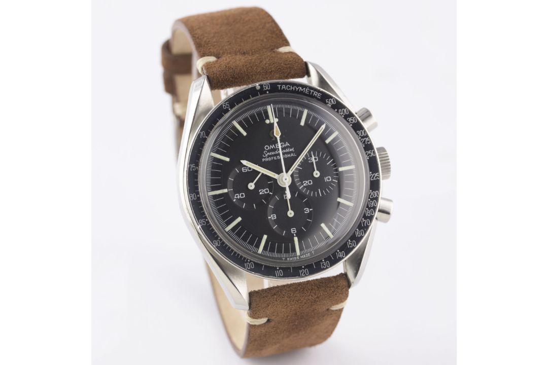 A RARE GENTLEMAN'S STAINLESS STEEL OMEGA SPEEDMASTER PROFESSIONAL "PRE MOON" CHRONOGRAPH WRIST WATCH - Image 6 of 11