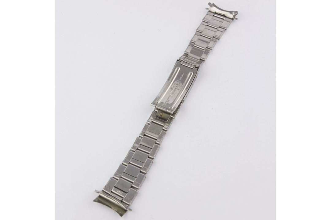 A RARE GENTLEMAN'S STAINLESS STEEL 20MM ROLEX OYSTER RIVETED BRACELET DATED 1968, REF. 7206 WITH - Image 3 of 9