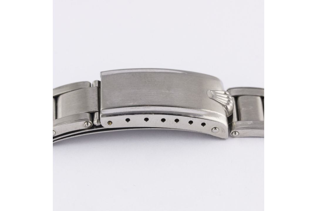 A RARE GENTLEMAN'S STAINLESS STEEL 20MM ROLEX OYSTER RIVETED BRACELET DATED 1968, REF. 7206 WITH - Image 6 of 9