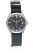 A GENTLEMAN'S BRITISH MILITARY VERTEX W.W.W. WRIST WATCH CIRCA 1940s, PART OF THE 