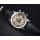 A RARE GENTLEMAN'S LARGE SIZE STAINLESS STEEL LIP CHRONOGRAPH WRIST WATCH CIRCA 1970, WITH " - Image 1 of 11