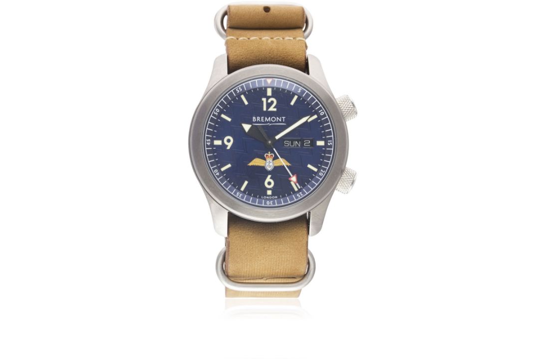 A RARE GENTLEMAN'S STAINLESS STEEL BREMONT U2 ROYAL NAVY FLEET AIR ARM AUTOMATIC CHRONOMETER WRIST - Image 2 of 2