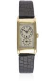 A GENTLEMAN'S 9CT SOLID GOLD ROLEX PRINCE WRIST WATCH CIRCA 1930s  Movement: 17J, manual wind,