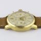 A FINE GENTLEMAN'S 18K SOLID GOLD BULOVA WATERPROOF CHRONOGRAPH WRIST WATCH CIRCA 1960 Movement: - Image 11 of 11