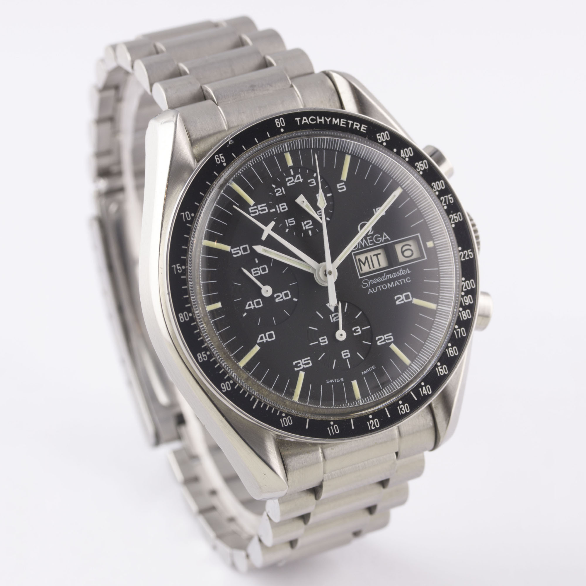A VERY RARE GENTLEMAN'S STAINLESS STEEL OMEGA SPEEDMASTER "HOLY GRAIL" PROFESSIONAL AUTOMATIC - Image 6 of 12