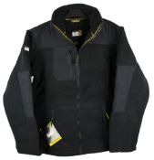 Regatta Professional Mens Seismic HeavyWeight reinforced fleece, SIZE-medium COLOUR-Black (BOX 40)