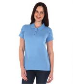 Regatta Professional womens Cotton Polo shirt, SIZE-10 COLOUR-BLUE SKIES (BOX 30)RRP £18 This