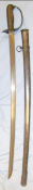 WW2 Japanese Cavalry Trooper's / Mounted Police Sword & Scabbard. Sn 8068 8068 A great condition,