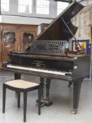 Flügel, C. Bechstein, Hoflieferant Sr. Maj. des Kaisers & Königin Berlin, Seriennummer 21625, Flügel