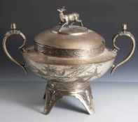 Bowle, um 1900, auf Unterboden bez. 