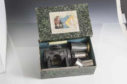 Laterna Magica, Cinematograph, Projektionsgerät, auch Skioptikon genannt, 19. Jahrhundert,