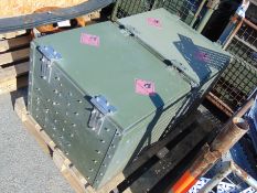 2 x Heavy Duty Tool Storage Cabinets